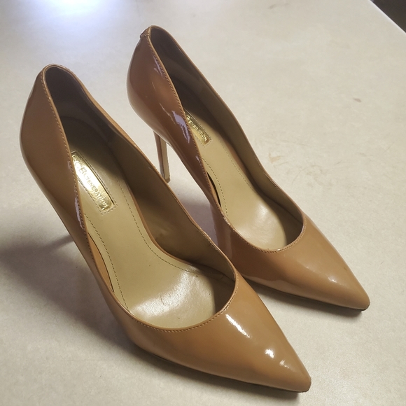 BCBGeneration Tan Stiletto Heels sz 8.5 - Picture 3 of 13